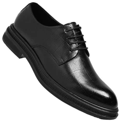 Men's Genuine Leather Wedding Shoes Season Youth Trendy British Business Dress Casual Versatile