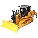 Diecast Masters 25002 – Caterpillar RC D7E Véhicule de Chantier à Distance réaliste en 1:24, env. 33,5 x 20,5 x 15 cm, portée env. 25 m, à partir de 8 Ans