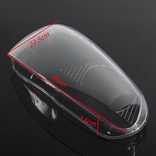 Coque transparente pour phare VW Rabbit 2006-2009 verre avant de rechange