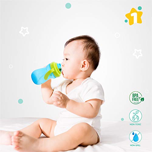 1st-Step-BPA-Free-Straw-Sipper-Cup-with-Twin-Handle-Blue