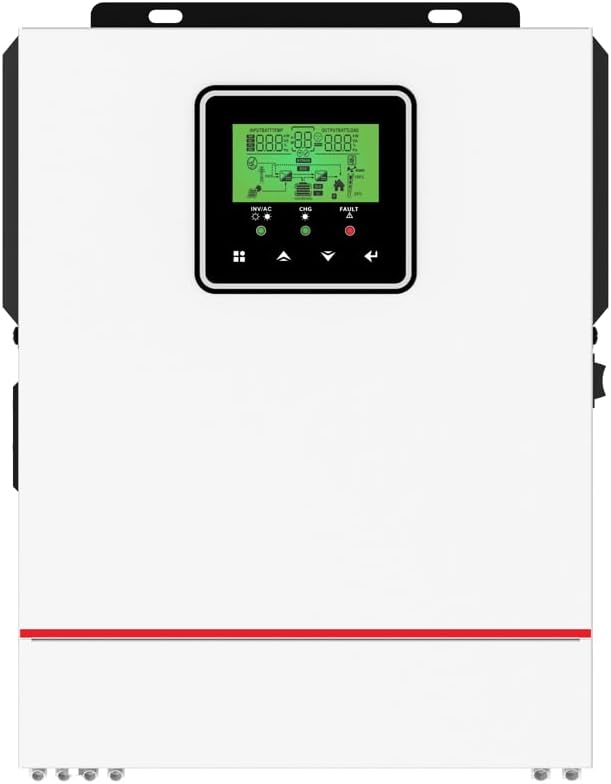 Y&H 1000W Solar Hybrid Inverter DC12V to AC230V, Off-Grid Pure Sine Wave Inverter with 40A MPPT Solar Charger Max PV 600W DC150V Input,fit for 12V Lead-Acid/Lithium Battery