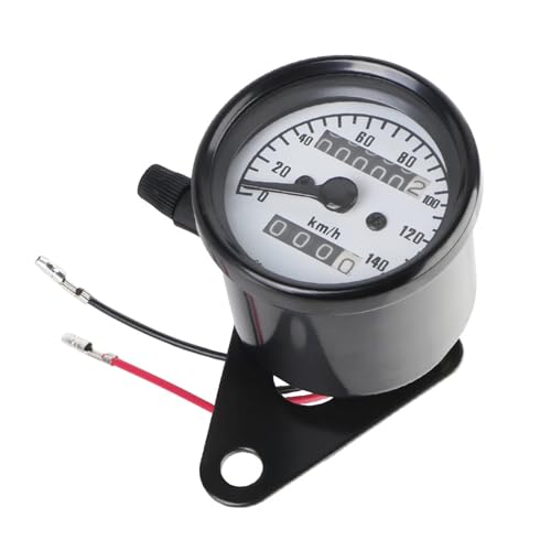 オートバイダッシュボード LEDライト付き ユニバーサル改造 オドメーター タコメーター バイクアクセサリー オートゲージ 楽器