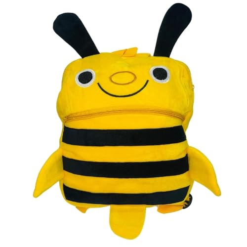 Buy DiHAWK Cartoon Design Velvet School Backpack Bag For 2 To 5 Years