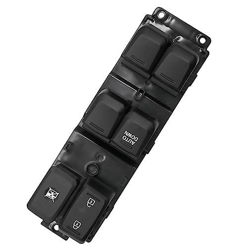 Commutateur de vitre d'origine 93570-4X300 Kia K2 platine avant gauche noire