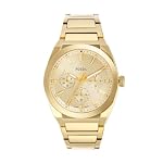 Fossil – FOSSIL Everett Herrenuhr, Quarz-Chronographenwerk mit Edelst