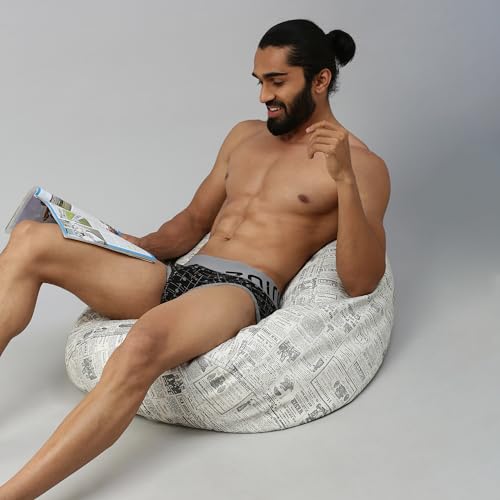 Image of Zoiro Men's Brief | Soft Band | Soft No-Marks Elastic | Breathable Innerwear | Pack of 1 | Color May Vary