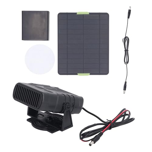 DOSERTY Solarheizung, kompakte Größe für Gewächshäuser und Hühnerställe, Outdoor-Heizgeräte