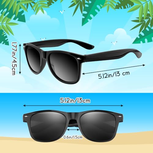 ASTARON 8 Pack Novelty Sunglasses for Kids 3+ Summer Beach Party Birthday Party Favors Supplies Goody Bag Filler2