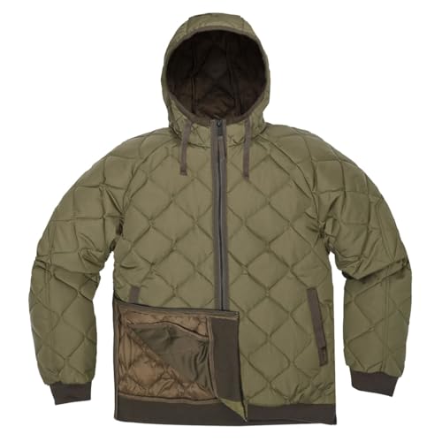 Image of VIKTOS Men's Full Zip Casual Lightweight Insulated Operatus Jacket with Adjustable Hood