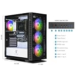 Ankermann Gaming Power V3 | Intel Core i9-12900F | Nvidia GeForce RTX 5070 12GB | 32GB DDR5 RAM | 1TB NVMe SSD | Windows 11 | WLAN & Bluetooth | Libre Office – Bild 4
