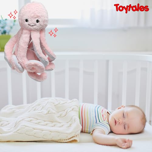 Image of TOYTALES Plush Giant Realistic Stuffed Z8 Octopus Animal Soft Toy, 45CM Pink