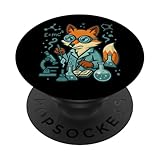 Photo Gallery divertente scienza fox chemist lab nerd opera d arte popsockets popgrip adesivo Photo Gallery divertente scienza fox chemist lab nerd opera d arte popsockets popgrip adesivo