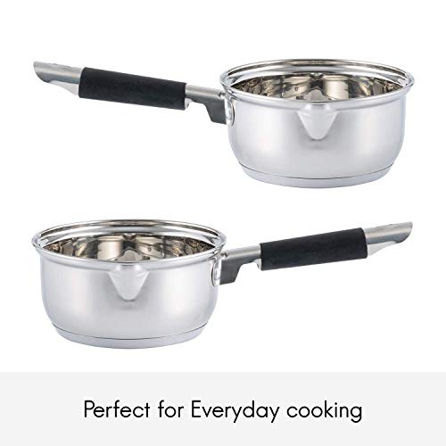 Viners 0302.180 Everyday Milk Stainless Steel Sauce Pan and a 5 Year Guarantee | 14cm 2 Gallery Image