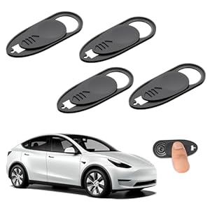 TUCANA Auto-Kamera-Abdeckung Tesla Model 3/Y, 4 Stück