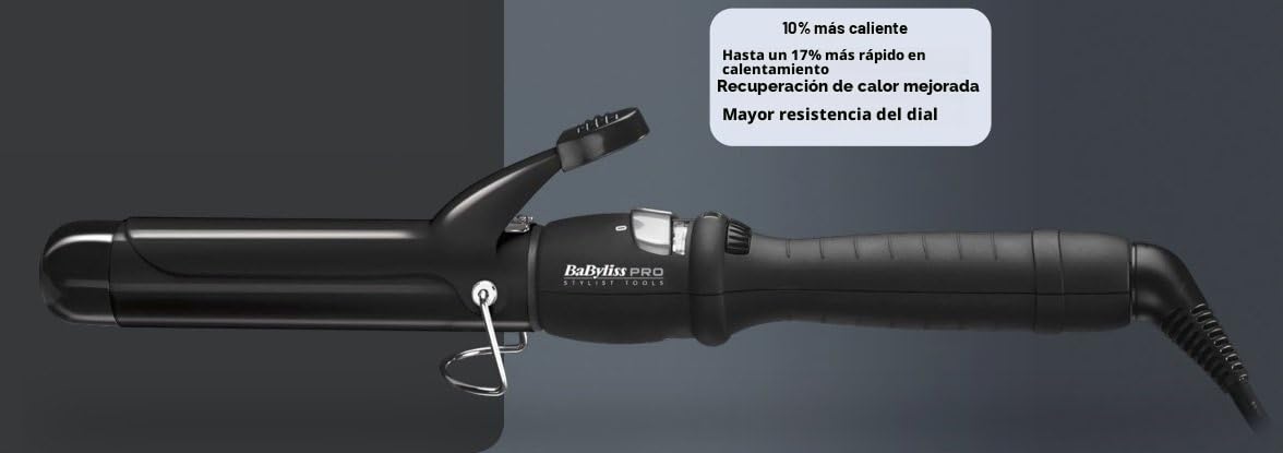 Babyliss Varita rizadora de cerámica profesional de 32 mm