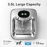 Cordless Cat Water Fountain Stainless Steel Motion Sensor 3.5L - Image 5
