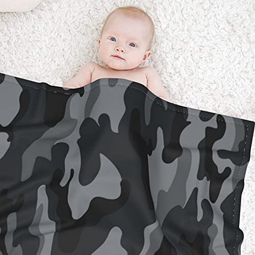 Duduho Military Camouflage Baby Blankets Soft Warm Fuzzy Plush Camo Bed Throw Blanket For Newborn Infant Toddler Girls Boys Kids thumb #4