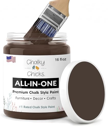 Chalky Chicks 16 Fl Oz Matte Alaskan (Brown) Bear Brown Chal...