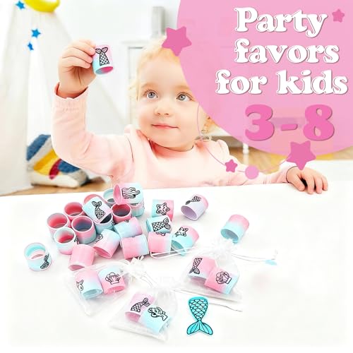 Image of 84 Pack Mini Ocean Spring Party Favors for Kids 3-5 4-8,Magic Coil Toys