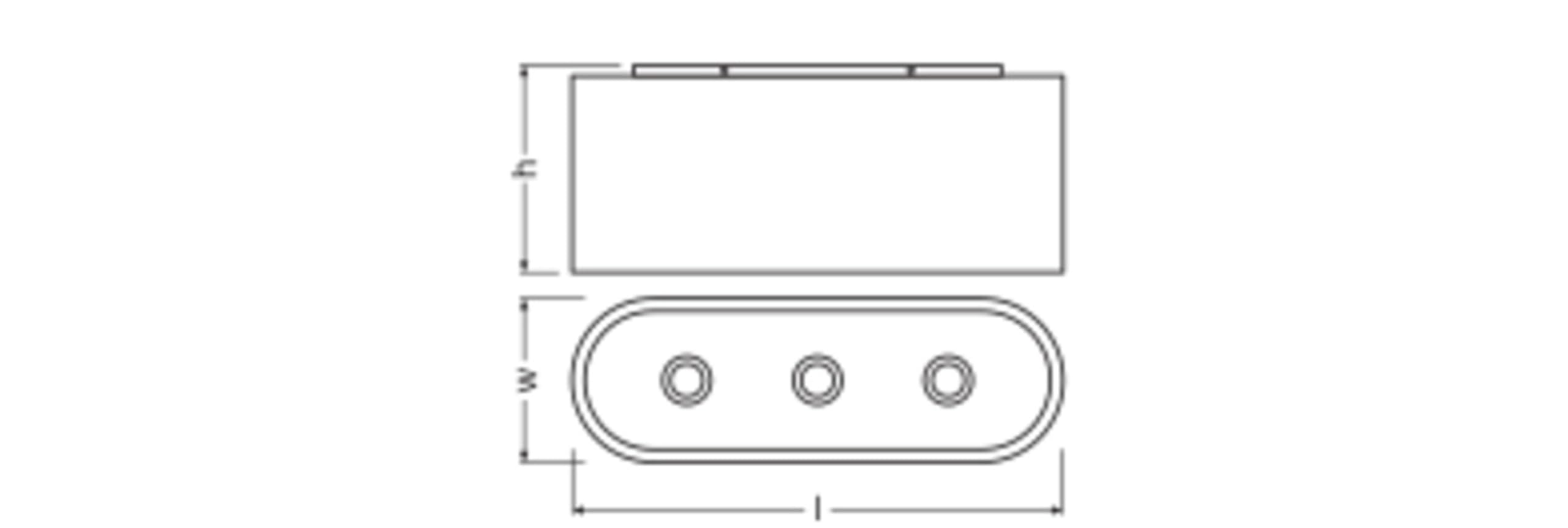 Osram Lámpara de techo de 3 focos, ovalada, color marrón, de cartón ondulado, E27, 600 mm de longitud, pantalla de material reciclado, sostenible mediante fuente de luz intercambiable, fácil montaje