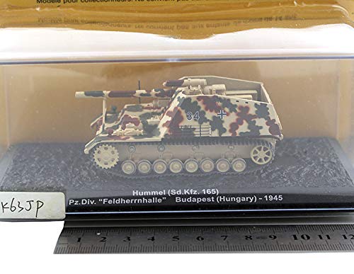 Hummel sd.kfz.165 réplique historique 1/72 FLOZ char blindé détaillé 1945