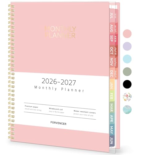 Agenda A4 Rose Forvencer pour ne plus jamais oublier un rendez-vous
