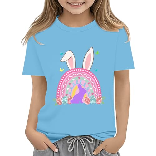 Maglietta per il giorno di Pasqua del bambino: questa maglietta per il giorno di Pasqua per bambini è realizzata in cotone, molto morbida e comoda da indossare. Non si restringe, morbida e non irrita la pelle del bambino. Carina ed elegante, è così carina da indossare il giorno di Pasqua o i giorni estivi!