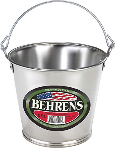 Behrens #100GS 55OZ GalvSheet Steel Pail