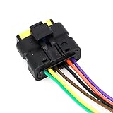 XEDLAMP Złącze lampy tylnej Wymiana złącza kabla elektrycznego tylnego światła na płytce drukowanej 11/28 cm