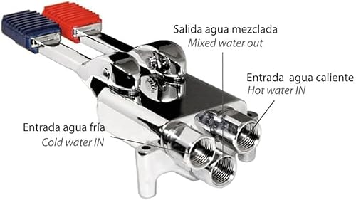 Miniatura 3 de Grifo Pedal Agua Fría Caliente