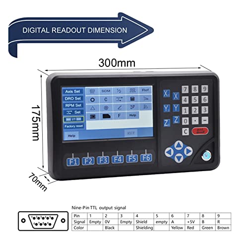 Pantalla digital 3 eje RPM HYSOND miniatura 6