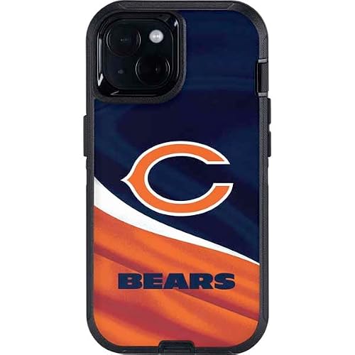 Skinit Decal Phone Skin Compatible with OtterBox Defender iPhone 13 - Officially Licensed NFL Chicago Bears Design