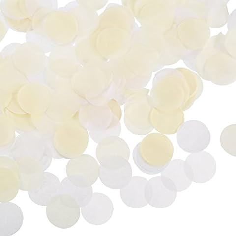 Shappy - Confeti de seda redondo para fiestas de boda Cover