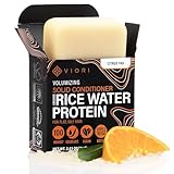 Viori Citrus Yao Conditioner Bar Made with Rice Water - Handcrafted All Natural Organic Conditioner