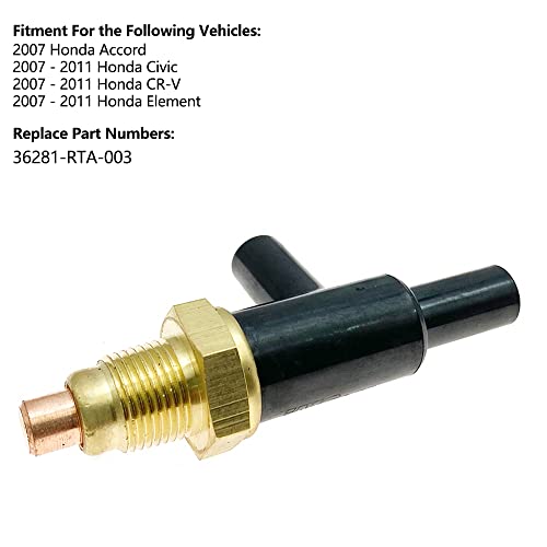Fuel Injector Air Assist Control Solenoid Valve For Honda Accord Civic Cr-V Element Replace 36281-Rta-003 #TOP1