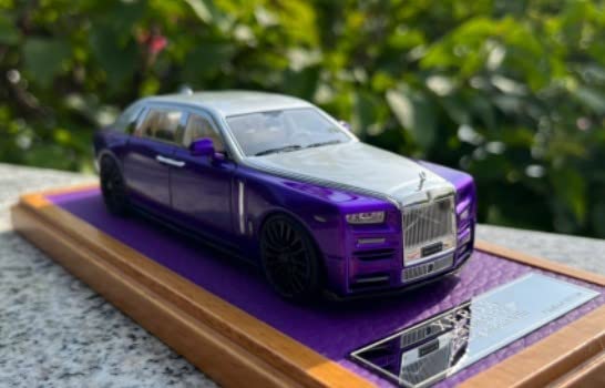 1/43　ロールスロイスファントム Amazon | Mansory 1/43 ロールスロイス ファントム Ⅷ 銀/紫