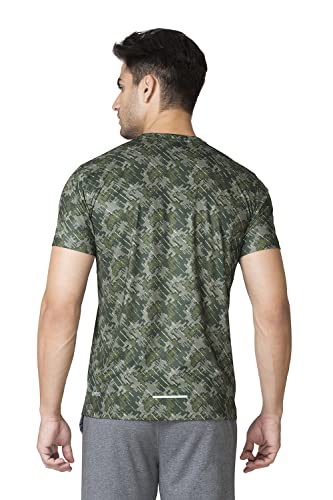 Image of Van Heusen Men's Polyester Regular Fit T-Shirt