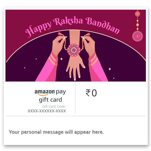 Amazon Pay eGift Card - Happy Rakshabandhan - Rakhi for Brother (B0CCSL1ZCY) Amazon Price History, Amazon Price Tracker