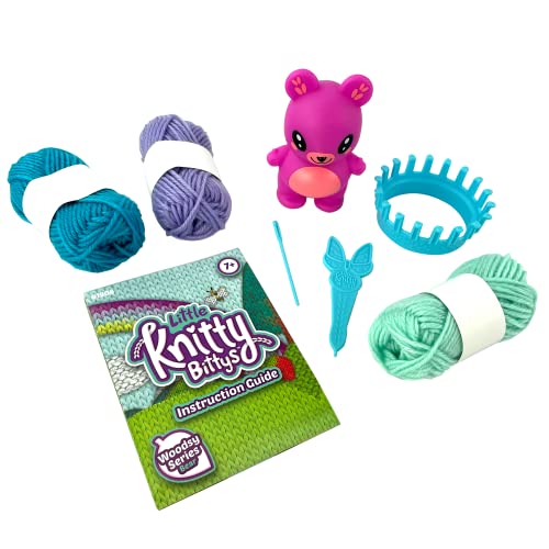 Playmonster 1906 Little Knitty Bittys Bear - Beginner Knitting Craft Kit thumb #1