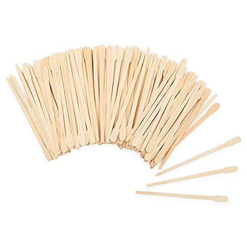 Wooden Bamboo Sticks for Waxing, Facial Wax Applicator (3.2 In, 1200 Pieces)