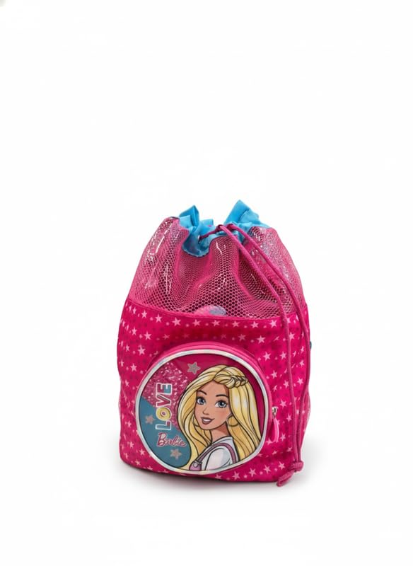 STRIDERS Barbie “Love Yourself” Kids Backpack | Trendy Pink Drawstring Bag for Girls | Lightweight School & Travel Bag-picture-10