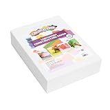 Colorations Lightweight Construction Paper - 500 Sheets - 9 in. x 12in. - White