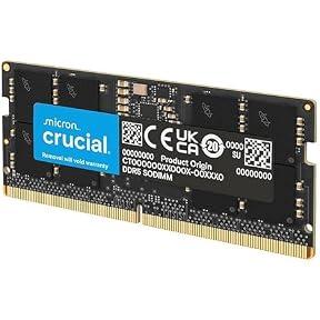 Amazon.in: Buy Crucial 16GB Kit (2x8GB) DDR5-5200 SODIMM CL42