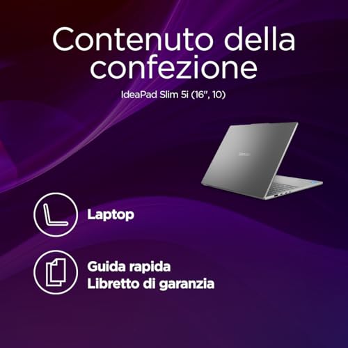 IdeaPad Slim 5i Notebook 16" IPS Intel Core Ultra 5 135H - Notebook - Immagine 8
