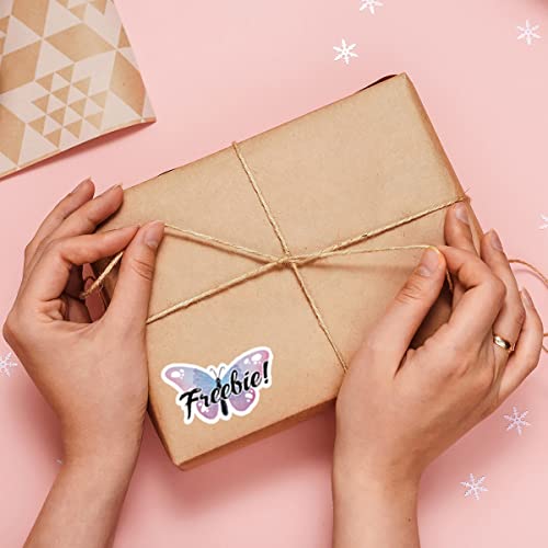 Cute Small Business Stickers,Funny Freebie Butterfly Business Stickers,Thank You Stickers,Packaging Stickers, Mail Envelopes Shipping Stickers For Small Business,500 Pcs #TOP6