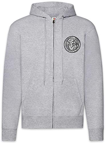 Cthulhu Patch Zip Hoodie sweat zippé chaud pour homme frileux