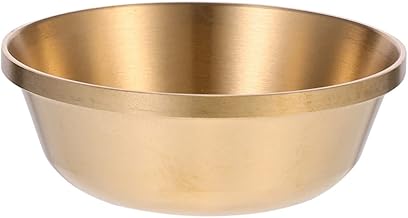 ULTECHNOVO Budista Sacrifício Tigela Tibetana Água Tigela Água Oferta Tigela Meditação Yoga Decoração Tibetana Budista Ritual Ritual Alar Suprimentos