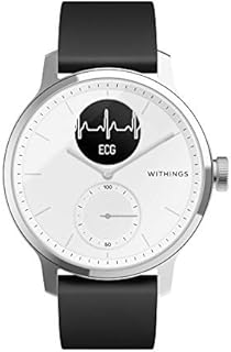 Withings ScanWatch Hybrid Smartwatch mit EKG, Herzfrequenzsensor und Oximeter