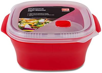 Good 2 Heat 4301 Microwave Potato Baker, Plastic, Red