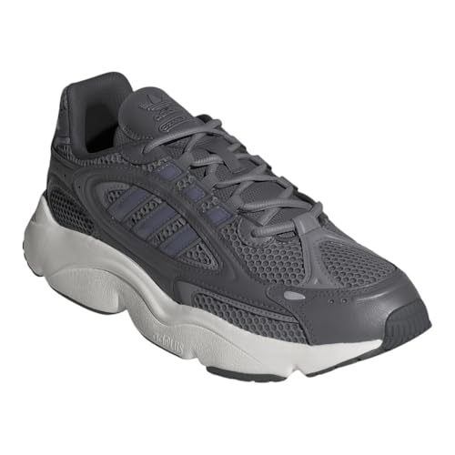adidas Mens Ozmillen Lace Up Sneakers Shoes Casual - Grey2